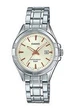Женские наручные часы Casio LTP-1308D-9A Серебро\Желтый экран - изображение 1