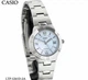 Женские наручные часы Casio LTP-1241D-2A Серебро\Голубой экран современная модель - изображение 4