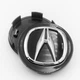 Ковпачки (заглушки) в литі диски ACURA (Акура) CountryMan 70 мм Чорні - зображення 2