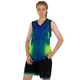 Форма баскетбольна чоловіча Zelart Lingo Space Sprinter 8007 5XL зріст 185-190 см Blue-Green-Black - зображення 4