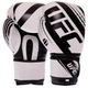 Перчатки для бокса и единоборств кожаные на липучке Zelart UFC 0574 12 унций White-Black - изображение 1