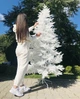 Ёлка литая SGH Classic Mix 220 см белая - изображение 3