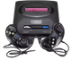 Ігрова приставка Sega Mega Drive 2 (368 вбудованих ігор + підтримка картриджів) чорна ретро консоль (24335-Sega2_468) - зображення 3