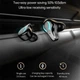 Ігрові бездротові Bluetooth навушники TWS X1 із зарядним кейсом індикатором заряду та LED підсвічуванням Геймерські навушники - зображення 10