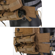 Плитоноска-тактичний швидкознімний військовий жилет Emersongear Quick Release LAVC ASSAULT PLate Carrier Multicam EM7404MC-1 - зображення 7