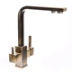 Смеситель для кухни под осмос Globus Lux LAZER GLLR-0111-9-BRONZE - изображение 4