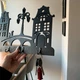 Ключница для ключей "Домики" черная - изображение 8