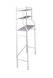 Універсальний туалетний стелаж NEW STORAGE RACK 26x50x160 Білий Toilet Rack - зображення 3
