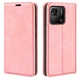 Чехол Taba Retro-Skin для Xiaomi Redmi 10C книжка кожа PU с визитницей розовый - изображение 1