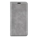 Чехол Taba Retro-Skin для Motorola Edge 50 Fusion книжка с визитницей кожа PU серый - изображение 4
