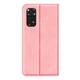 Чехол Taba Retro-Skin для Xiaomi Redmi Note 11 / Note 11S книжка кожа PU с визитницей розовый - изображение 5