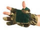 Камуфлированные перчатки-варежки из флиса Gloves размер XL - изображение 1