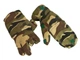 Камуфлированные перчатки-варежки из флиса Gloves размер XL - изображение 3