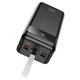 УМБ Hoco J86B 60000 mAh 5USB/Type-C, PD/QC, 5A/22.5W черный с фонариком - изображение 4