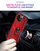 Чехол Shield для Iphone 13 Pro Max бампер противоударный с подставкой Red - изображение 3