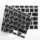 Накладка на клавиатуру Fruct для MacBook Air 13 2020/MacBook Air 13 M1 (2021) EU Черная Украинские буквы - изображение 4