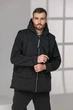 Мужской тёплый костюм тройка Lenato 46-50 графит - изображение 1