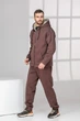 Чоловічий теплий костюм Lenato 48-50 шоколад - зображення 6