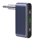 Bluetooth ресивер с аккумулятором Usams US-SJ519 3.5DC Mini Car Wireless Audio Receiver BT5.0 Grey KT - изображение 1