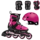 Роликові ковзани Rollerblade Microblade CUBE G 36-40.5 Pink (PK2050791/36-40.5) - зображення 1