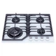 Поверхня газова на склі Perfelli HGG 61664 WH - зображення 13