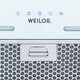 Витяжка повновбудована WEILOR PBS 72650 GLASS WH 1250 LED Strip - зображення 7