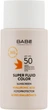 Babe Laboratorios - Cонцезахисний суперфлюїд ВВ SPF 50 з тонувальним ефектом 50ml (931181-1740) - изображение 1