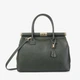 Сумка женская кожаная саквояж средняя Regina Notte Travel bag 3201 Темно-зеленый - изображение 1