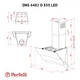 Витяжка декоративна похила Perfelli DNS 6482 D 850 BL LED - зображення 12
