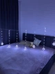 Праздничная светодиодная гирлянда из лампочек Лампочка 3м 10 ламп 80 LED Холодный белый - изображение 3