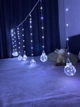 Праздничная светодиодная гирлянда из лампочек Лампочка 3м 10 ламп 80 LED Холодный белый - изображение 1