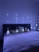 Праздничная светодиодная гирлянда из лампочек Лампочка 3м 10 ламп 80 LED Холодный белый - изображение 9