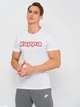 Футболка Kappa T-shirt Mezza Manica Girocollo con stampa logo petto белый XL Муж K1335 Bianco-XL - изображение 1