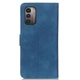 Чохол-книжка з застібкою KHAZNEH Retro Wallet для Nokia G21 / G11 - Blue - зображення 3