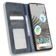 Чехол-книжка Deexe Retro Style для Google Pixel 7 - Blue - изображение 2