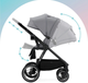 Универсальная коляска 2 в 1 Kinderkraft Nea Midnight Black (KSNEA000BLK2000) - изображение 7