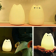 Силиконовый детский ночник "Котик" 7 режимов - изображение 7