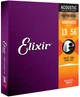Струни для акустичної гітари Elixir 16102 Nanoweb Phosphor Bronze Medium 13-56 (PB NW M) - зображення 2