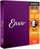 Струни для акустичної гітари Elixir 16027 Nanoweb Phosphor Bronze Custom Light 11-52 (PB NW CL) - зображення 2