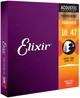 Струны для акустической гитары Elixir 16002 Nanoweb Phosphor Bronze Extra Light 10-47 (PB NW EL) - изображение 2