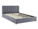 Ліжко MONTREAL VELVET 160X200 Сірий MONTREALV160SZ Signal - зображення 6