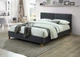 Двоспальне ліжко Sierra Velvet 160х200 Сірий SIERRAV160SZD Signal - зображення 1