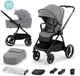 Универсальная коляска 2 в 1 Kinderkraft Nea Platinum Grey (KSNEA000GRY2000) - изображение 2