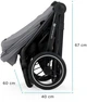 Универсальная коляска 2 в 1 Kinderkraft Nea Platinum Grey (KSNEA000GRY2000) - изображение 11
