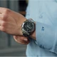 Часы мужские FORSINING WALKER STEEL механические с автоподзаводом и металлическим браслетом Черный/Серебристый - изображение 5