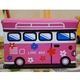 Оргнайзер для хранения игрушек складной автобус Love bus с крышкой водонепроницаемый UKC Baby Play 40х25 см Разноцветный (00607) - зображення 6