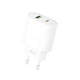 Сетевое зарядное устройство (адаптер) XO L81A PD_20W / QC3.0_3A white - изображение 3