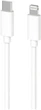 Кабель 2E USB-C - Lightning Glow 1m White - изображение 1