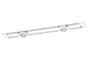 Світильник меблевий 7.00W 220V 400lm 4000K 445x59x71mm [4058075575653] Ledvance LINEAR LED MAGNET в розетку - зображення 1