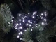 Новогодняя гирлянда конус 100 LED, 6 метров, белый цвет 1210-03 - изображение 1